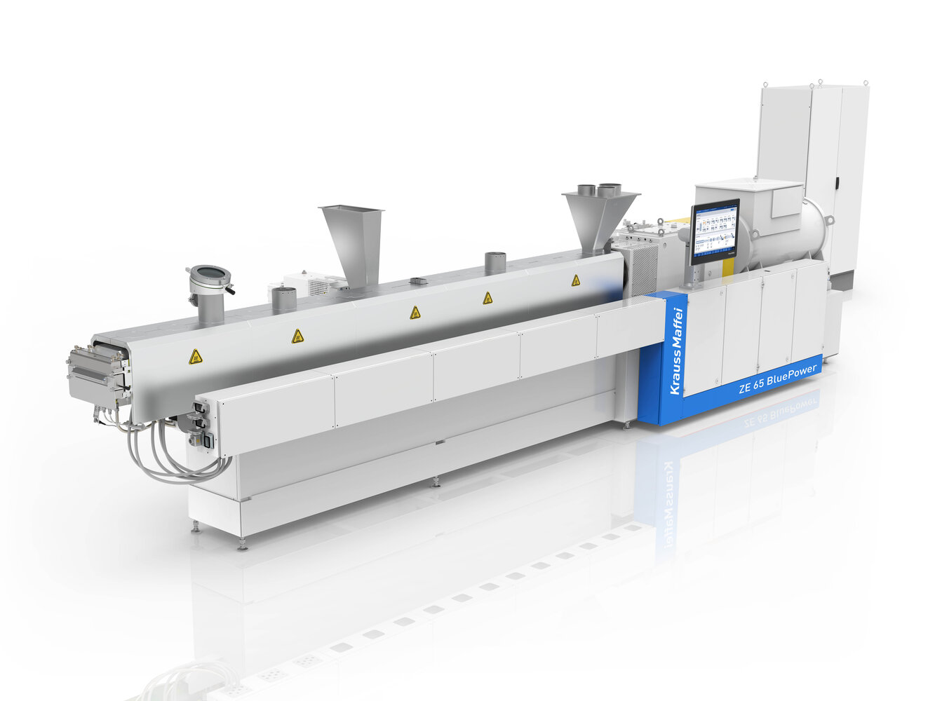 Co-rotating Twin-Screw Extruder (ZE) BluePower | KraussMaffei Group